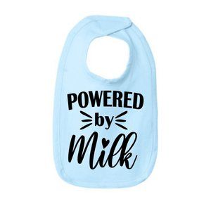 Powered by Milk Baby Bib